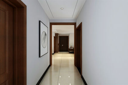 凤凰国际133㎡三室两厅现代风格装修案例